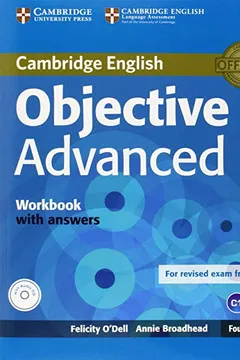 Capa do livro Objective Advanced Workbook with Answers with Audio CD