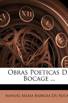 Livro Obras Poeticas de Bocage ... - Resumo, Resenha, PDF, etc.