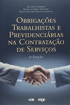 Livro Obrigações Trabalhistas e Previdenciárias na Contratação de Serviços - Resumo, Resenha, PDF, etc.