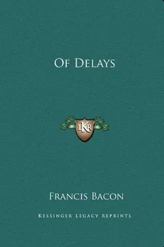Livro Of Delays - Resumo, Resenha, PDF, etc.