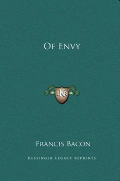 Livro Of Envy - Resumo, Resenha, PDF, etc.