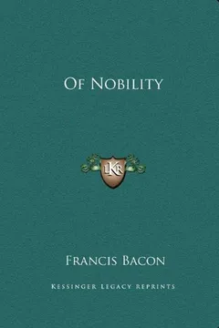 Livro Of Nobility - Resumo, Resenha, PDF, etc.