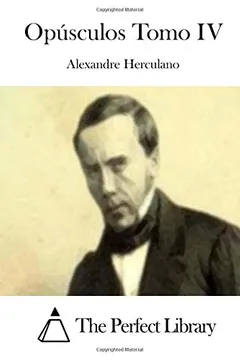 Capa do livro Opusculos Tomo IV