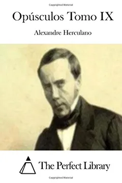 Capa do livro Opusculos Tomo IX