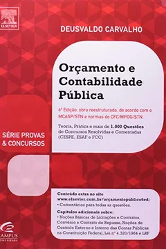 Livro Orçamento e Contabilidade Pública - Resumo, Resenha, PDF, etc.