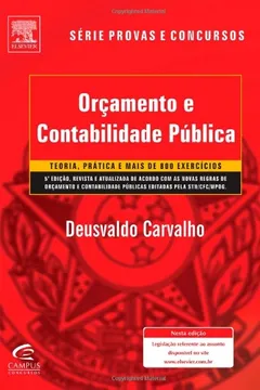 Livro Orçamento E Contabilidade Pública - Série Provas E Concursos - Resumo, Resenha, PDF, etc.