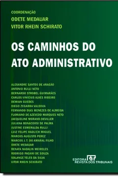 Livro Os Caminhos do Ato Administrativo - Resumo, Resenha, PDF, etc.