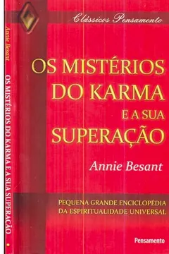 Livro Os Mistérios do Karma e Sua Superação - Resumo, Resenha, PDF, etc.