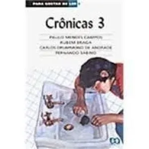 Capa do livro Para Gostar de Ler. Crônicas 3 - Volume 03
