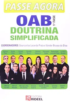 Livro Passe Agora Oab - 1. Fase - Doutrina Simplificada - Resumo, Resenha, PDF, etc.