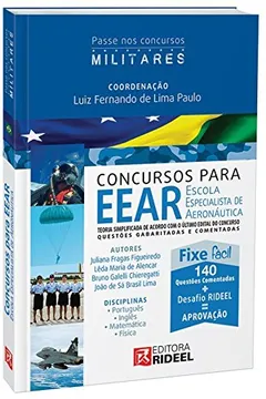 Livro Passe em Concursos Militares. EEAR. Escola Especialista de Aeronáutica - Resumo, Resenha, PDF, etc.