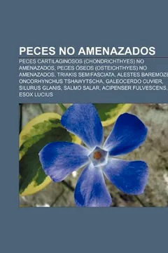 Livro Peces No Amenazados: Peces Cartilaginosos (Chondrichthyes) No Amenazados, Peces Oseos (Osteichthyes) No Amenazados, Triakis Semifasciata - Resumo, Resenha, PDF, etc.
