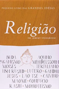 Capa do livro Pequeno Livro das Grandes Idéias. Religião