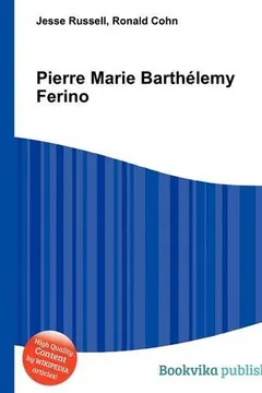 Livro Pierre Marie Barthelemy Ferino - Resumo, Resenha, PDF, etc.