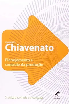 Capa do livro Planejamento e Controle da Produção