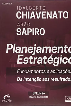 Capa do livro Planejamento Estratégico. Fundamentos e Aplicações