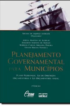 Livro Planejamento Governamental Para Municipios - Resumo, Resenha, PDF, etc.