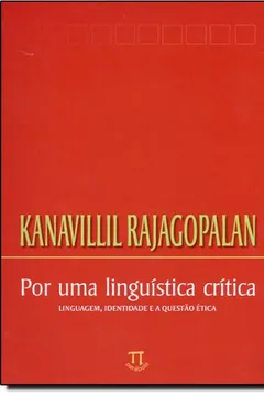Capa do livro Por Uma Linguística Crítica. Linguagem, Identidade e a Questão Crítica