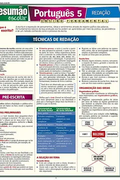 Livro Português 5. Redação - Resumo, Resenha, PDF, etc.