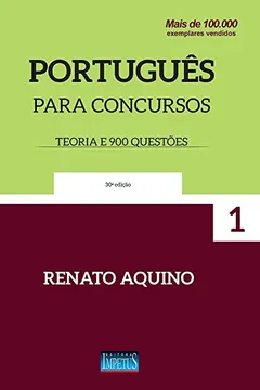 Livro Português para concursos: teoria e 900 questões (Volume 1) - Resumo, Resenha, PDF, etc.