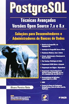 Livro Postgresol - Técnicas Avançadas - Resumo, Resenha, PDF, etc.