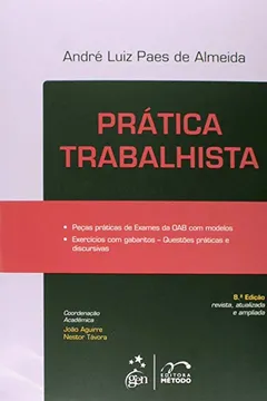 Livro Prática Trabalhista - Resumo, Resenha, PDF, etc.
