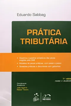 Livro Prática Tributária - Resumo, Resenha, PDF, etc.