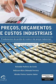 Livro Preços, Orçamentos e Custos Industriais - Resumo, Resenha, PDF, etc.