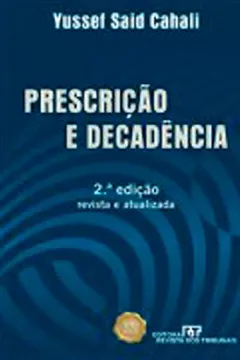 Livro Prescrição e Decadência - Resumo, Resenha, PDF, etc.