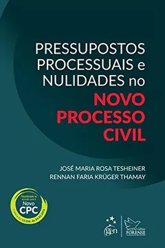 Capa do livro Pressupostos Processuais e Nulidades no Novo Processo Civil