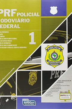 Livro PRF. Policial Rodoviário Federal - Volume 1 - Resumo, Resenha, PDF, etc.