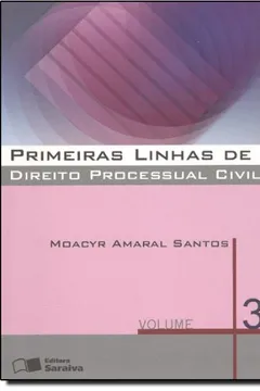 Livro Primeiras Linhas De Direito Processual Civil - Volume 3 - Resumo, Resenha, PDF, etc.