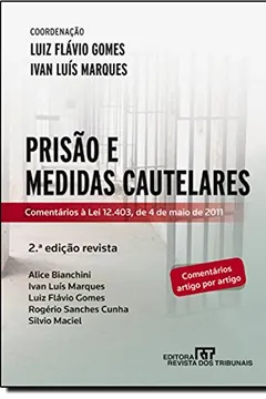 Livro Prisão E Medidas Cautelares - Resumo, Resenha, PDF, etc.