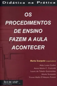 Livro Procedimentos De Ensino Fazem A Aula - Resumo, Resenha, PDF, etc.