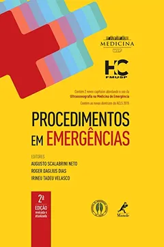 Livro Procedimentos em Emergências - Resumo, Resenha, PDF, etc.