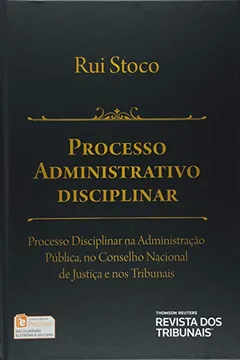 Livro Processo Administrativo e Disciplinar na Administração Pública - Resumo, Resenha, PDF, etc.