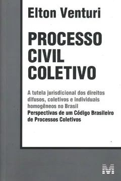 Livro Processo Civil Coletivo - Resumo, Resenha, PDF, etc.