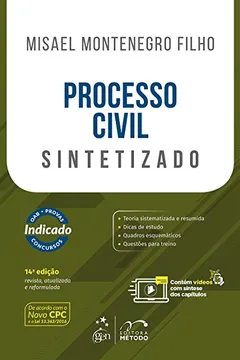 Livro Processo Civil Sintetizado - Resumo, Resenha, PDF, etc.