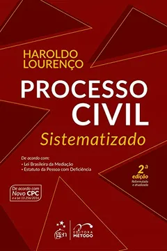 Livro Processo Civil Sistematizado - Resumo, Resenha, PDF, etc.