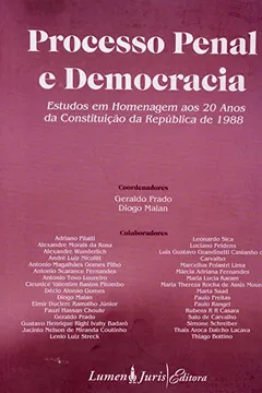Livro Processo Penal E Democracia - Resumo, Resenha, PDF, etc.