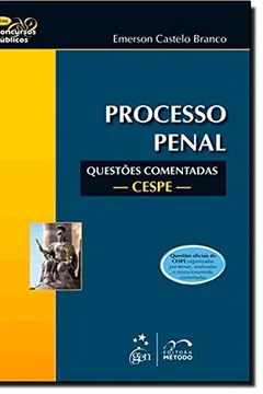 Livro Processo Penal - Questoes Comentadas - Cespe - Resumo, Resenha, PDF, etc.