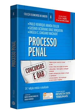 Livro Processo Penal - Volume 8. Coleção Elementos do Direito - Resumo, Resenha, PDF, etc.