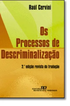 Capa do livro Processos de Descriminalização 2002
