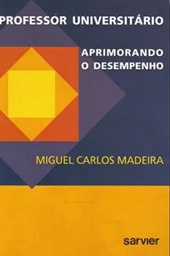 Livro Professor Universitario Aprimorando O Desempenho - Resumo, Resenha, PDF, etc.