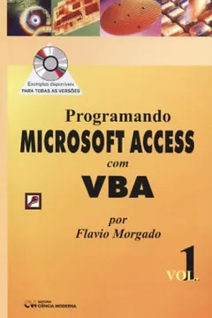 Livro Programando Microsoft Access Com Vba - V. 01 - Resumo, Resenha, PDF, etc.