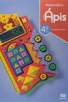 Capa do livro Projeto Ápis. Matemática - 4º ano - Versão Reformulada 2018