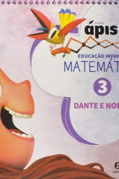 Capa do livro Projeto Ápis - Matemática. Volume 3