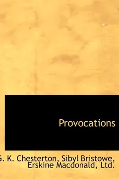 Livro Provocations - Resumo, Resenha, PDF, etc.