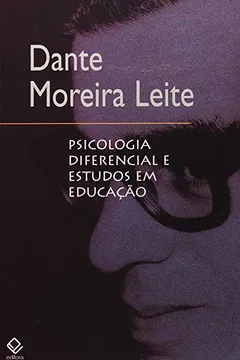 Capa do livro Psicologia Diferencial e Estudos em Educação