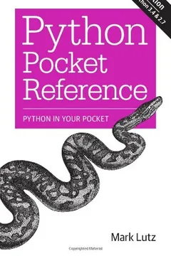 Capa do livro Python Pocket Reference